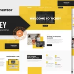 Mua Tickey - Content Copywriting Services Elementor Template Kit giá rẻ