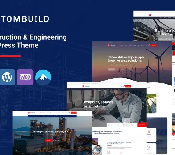 Mua Tombuild – Construction & Engineering WordPress Th giá rẻ