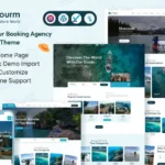 Mua Tourm- Travel & Tour Booking Agency WordPess Theme giá rẻ