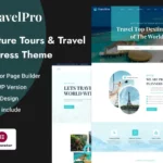 Mua TravelPro - Tours & Travel Agency WordPress Theme giá rẻ