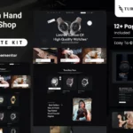 Mua Turnstime - Modern Hand Watch Shop eCommerce Elementor Pro Template Kit giá rẻ