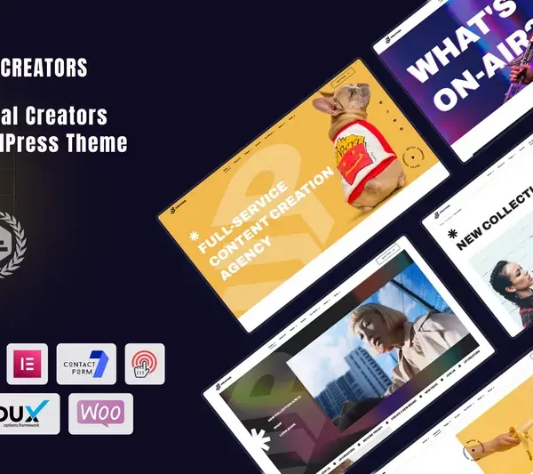 Mua UpCreators - Digital Creators WordPress Theme giá rẻ