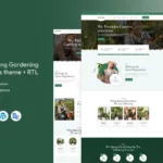 Mua Uthan - Landscaping Gardening WordPress theme giá rẻ