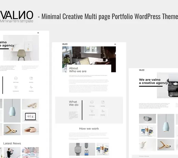 Mua Valno - Creative Portfolio WordPress Theme giá rẻ