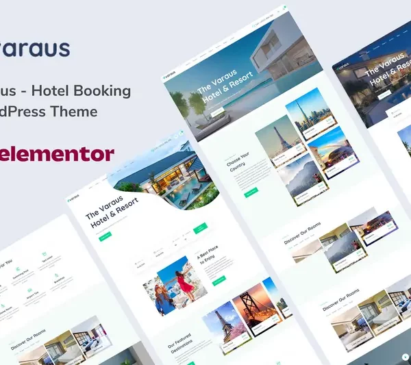 Mua Varaus - Hotel Booking WordPress Theme giá rẻ