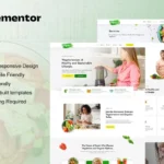 Mua Veganza - Organic Food & Vegetarian Elementor Template Kit giá rẻ