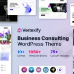 Mua Vertexify - Business Consulting WordPress Theme giá rẻ