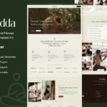 Mua Vidda - Yoga Studio & Fitness Elementor Template Kit giá rẻ