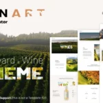 Mua Vinart - Wine WordPress Theme giá rẻ