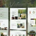 Mua Vintneri - Wine Shop & Winery Elementor Pro Template Kit giá rẻ