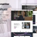 Mua Virtuaz - Virtual Assistant Business Elementor Template Kit giá rẻ