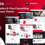 Mua Visaland - Immigration & Visa Consulting WordPress giá rẻ