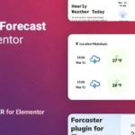 Mua Weather Forecast for Elementor – Forcaster giá rẻ