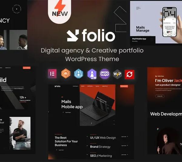 Mua Webfolio - Creative Portfolio & Digital Agency Wor giá rẻ