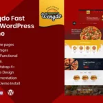Mua Wengdo - Fastfood WordPress Theme giá rẻ