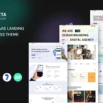 Mua WETA - SaaS Landing WordPress Theme giá rẻ