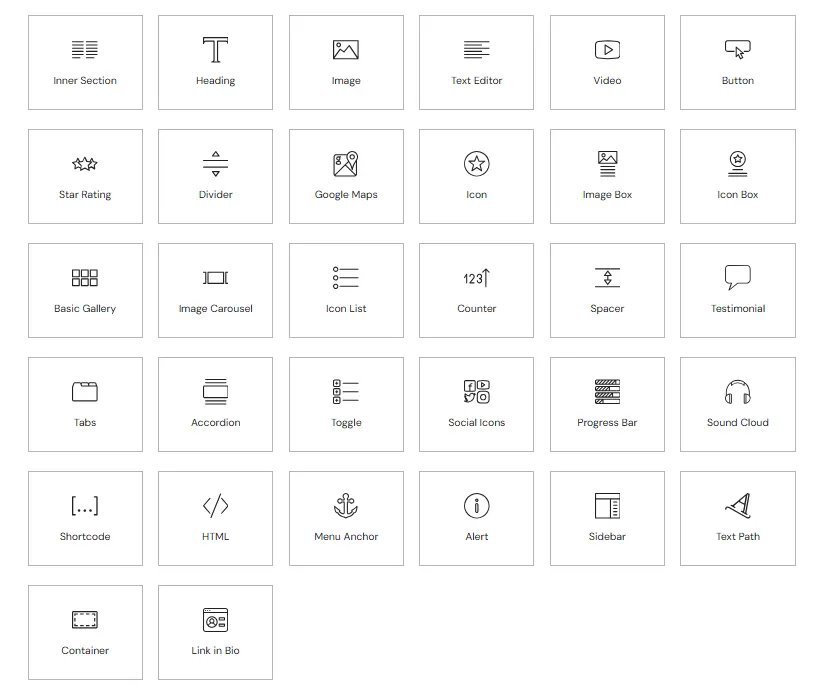 Hướng dẫn sử dụng Elementor từ A-Z cho người mới - #1 Mua Elementor Pro Giá Rẻ - Có Key - Chính Hãng Các Widgets của elementor