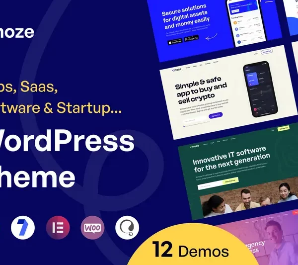 Mua Xmoze - Saas Software Startup WordPress giá rẻ