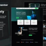 Mua Xyberty - Cyber Security Elementor Template Kit giá rẻ