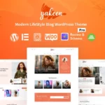 Mua Yakeen - Lifestyle Blog WordPress Theme giá rẻ