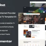 Mua Zeinet - Internet Provider & Satellite TV Template Kit giá rẻ