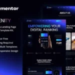Mua Zenity – Mobile App Landing Page Elementor Template Kit giá rẻ