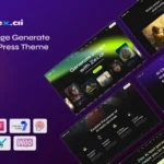 Mua Zex - Ai Image Generate WordPress Theme giá rẻ