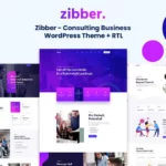 Mua Zibber - Consulting Business WordPress Theme + RTL giá rẻ